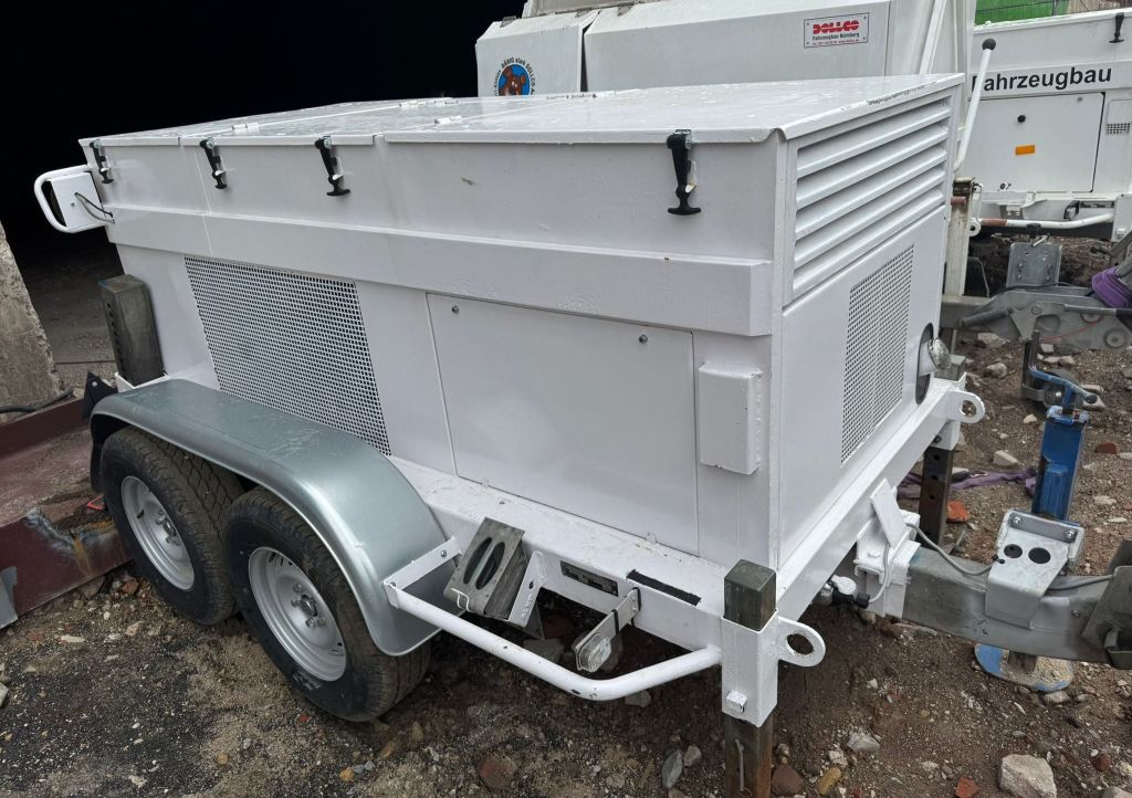 Generator trailer construction