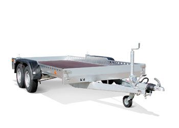 tandem axle flatbed trailer