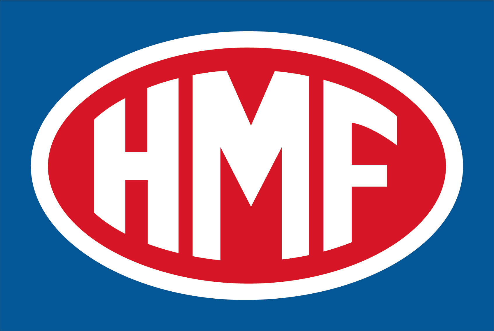 HMF brand logo loader crane manufacturer