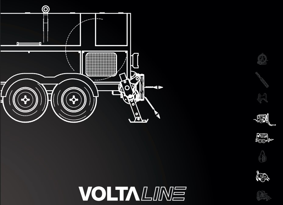 Hydraulic cable laying winches