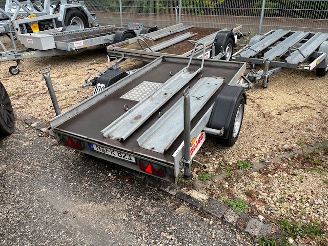 motorcycle transport trailer loading ramp
