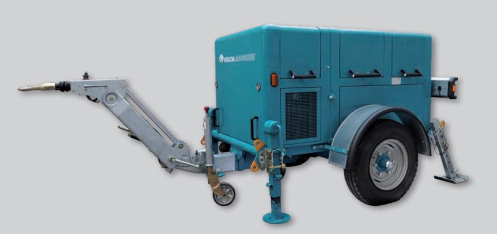 Hydraulic cable laying winches (for ground works)