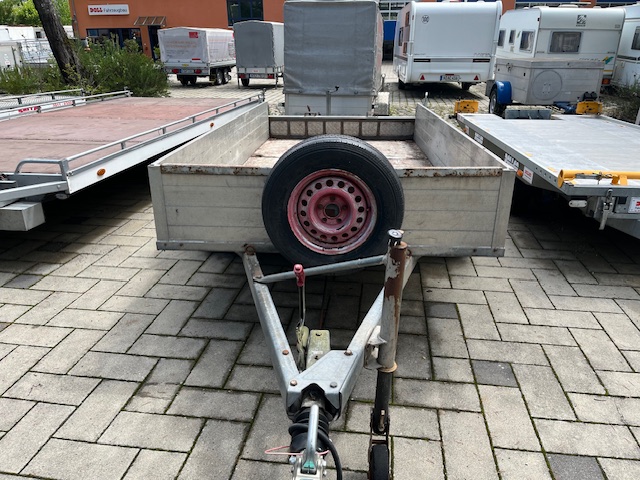 low loader open trailer for heavy loads