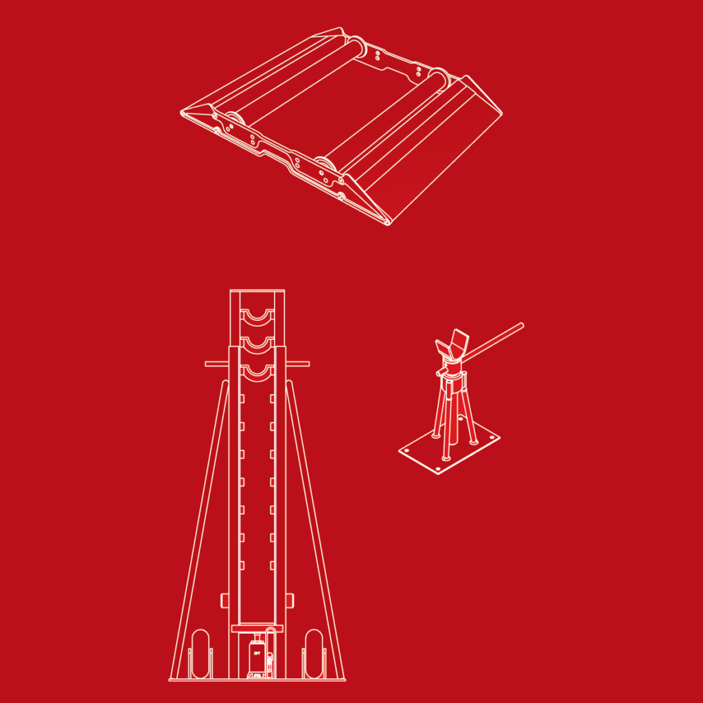 Cable drum unreeling devices