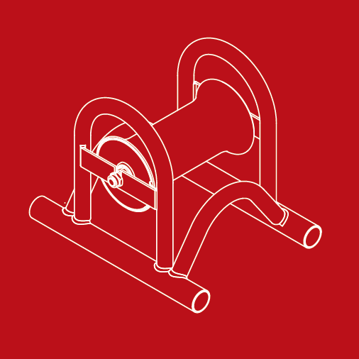 Cable laying ground roller I