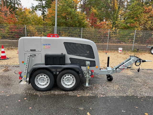 Generator trailer construction